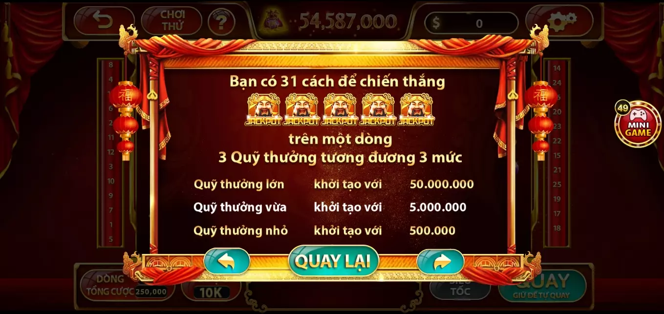 Nhóm icon đặc biệt ở slot Thần tài SV88